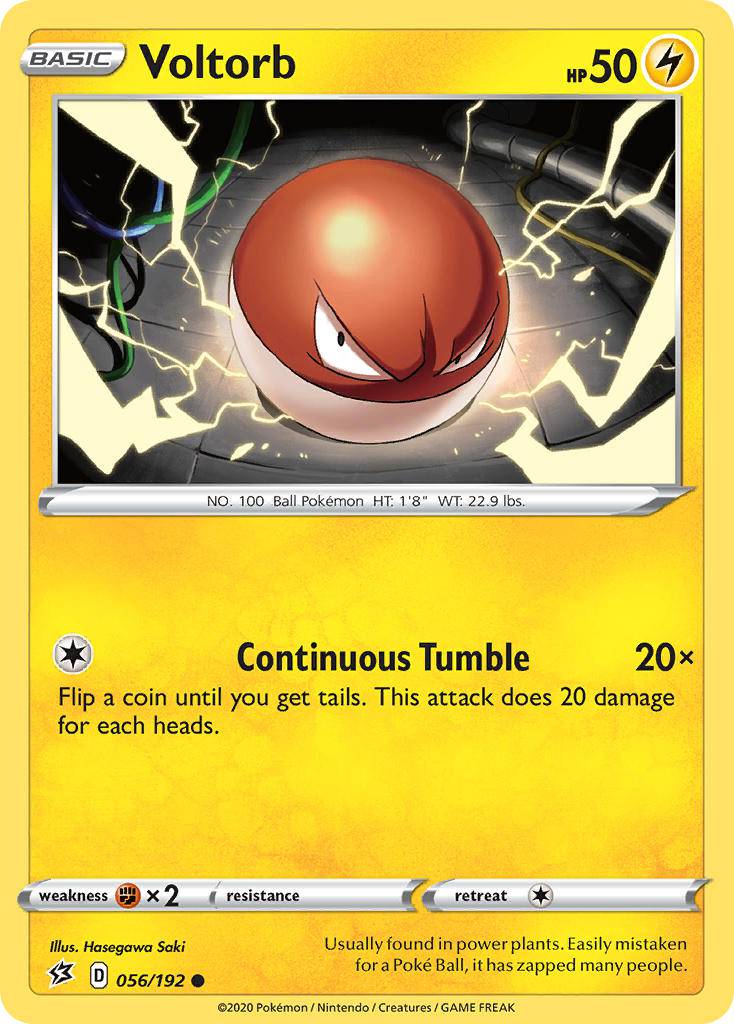 056 / 192 Voltorb - Common - Collectible Madness