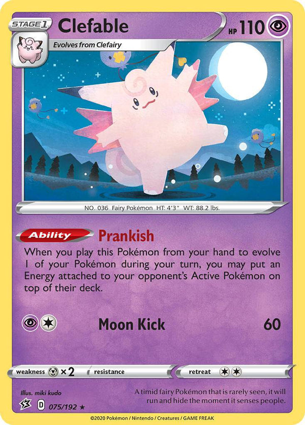 075 / 192 Clefable - Rare Holo - Collectible Madness
