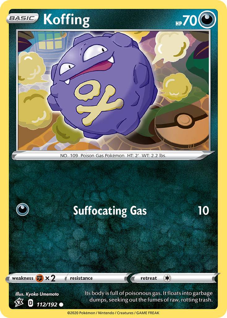 112 / 192 Koffing - Common - Collectible Madness