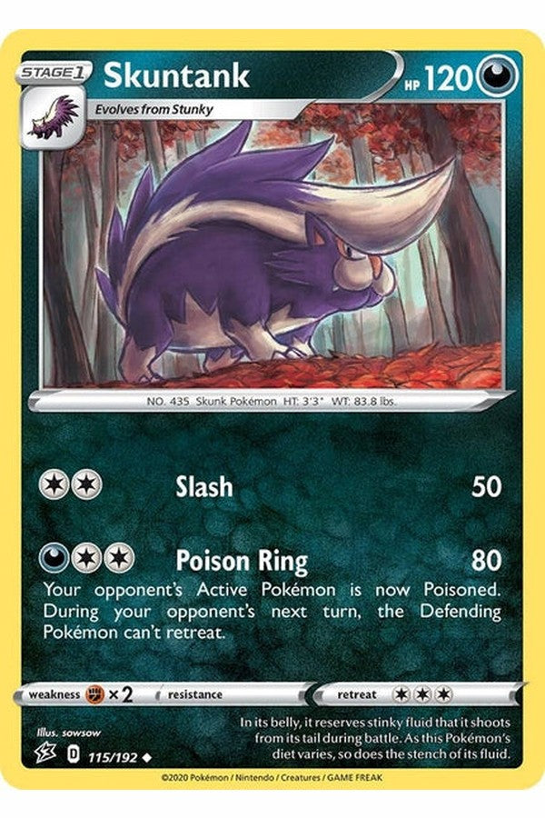 115 / 192 Skuntank - Uncommon - Collectible Madness