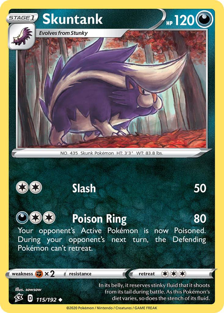 115 / 192 Skuntank - Uncommon - Collectible Madness