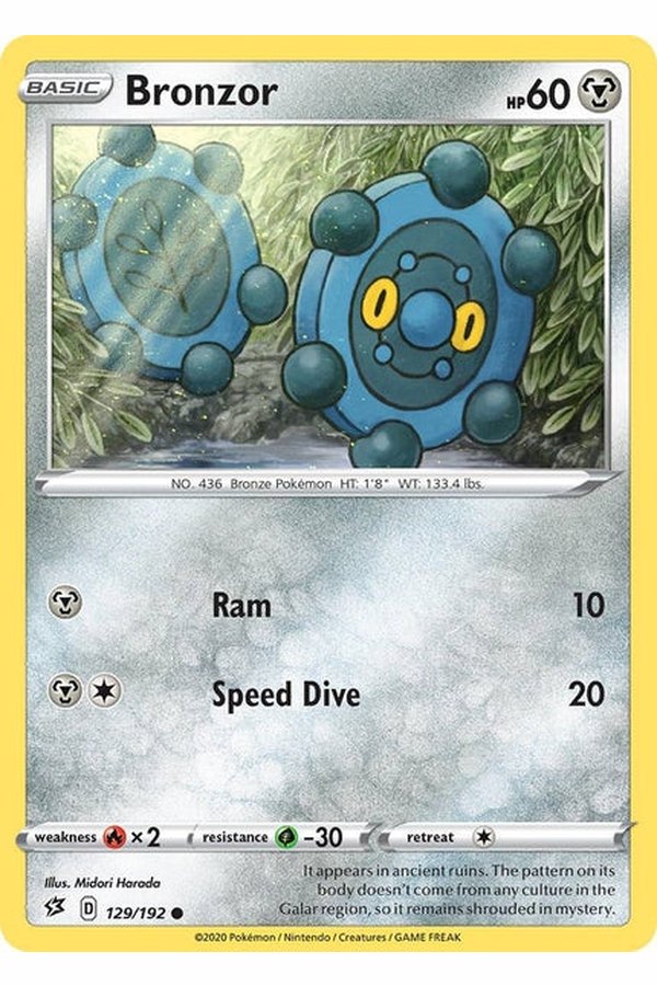 129 / 192 Bronzor - Common - Collectible Madness