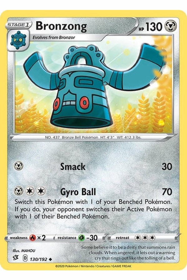 130 / 192 Bronzong - Uncommon - Collectible Madness