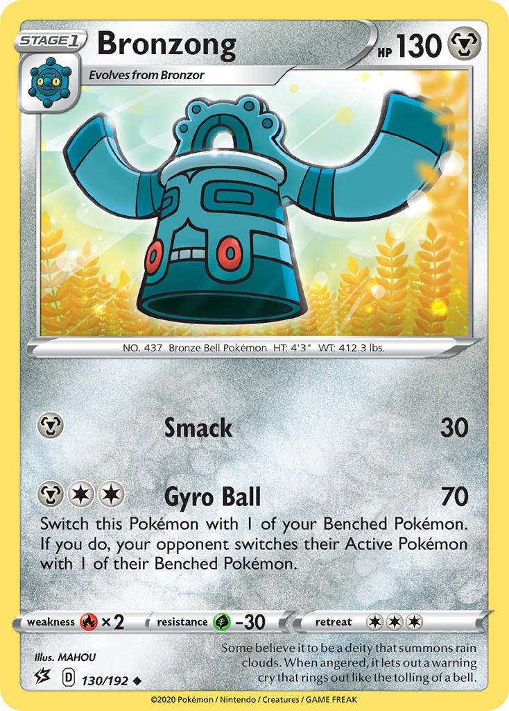 130 / 192 Bronzong - Uncommon - Collectible Madness