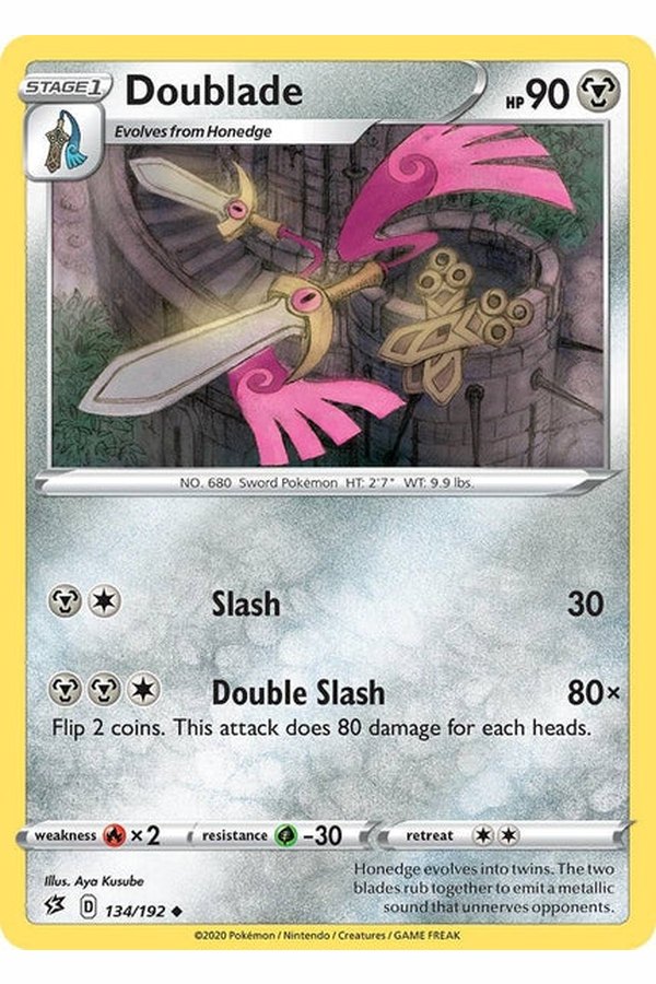 134 / 192 Doublade - Uncommon - Collectible Madness