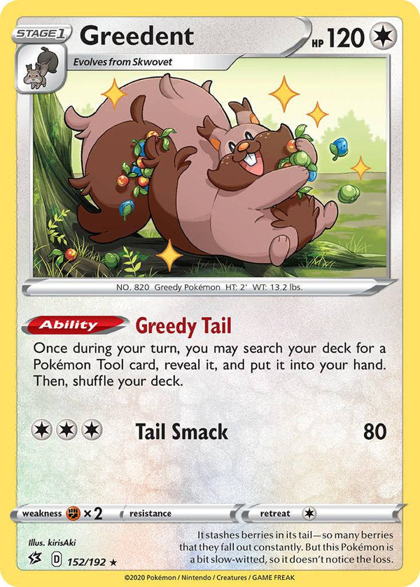 152 / 192 Greedent - Rare - Collectible Madness