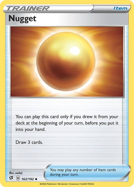 162 / 192 Nugget - Uncommon Reverse Holo - Collectible Madness