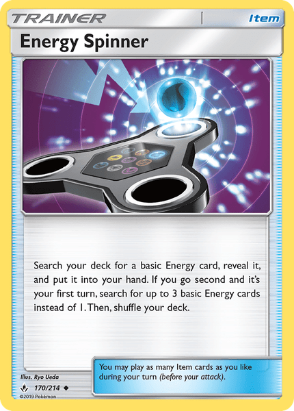 170 / 214 Energy Spinner - Uncommon - Collectible Madness