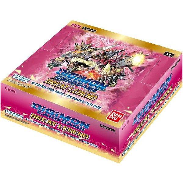 Digimon - TCG - Series 04 Great Legend BT04 Booster Box - Collectible Madness