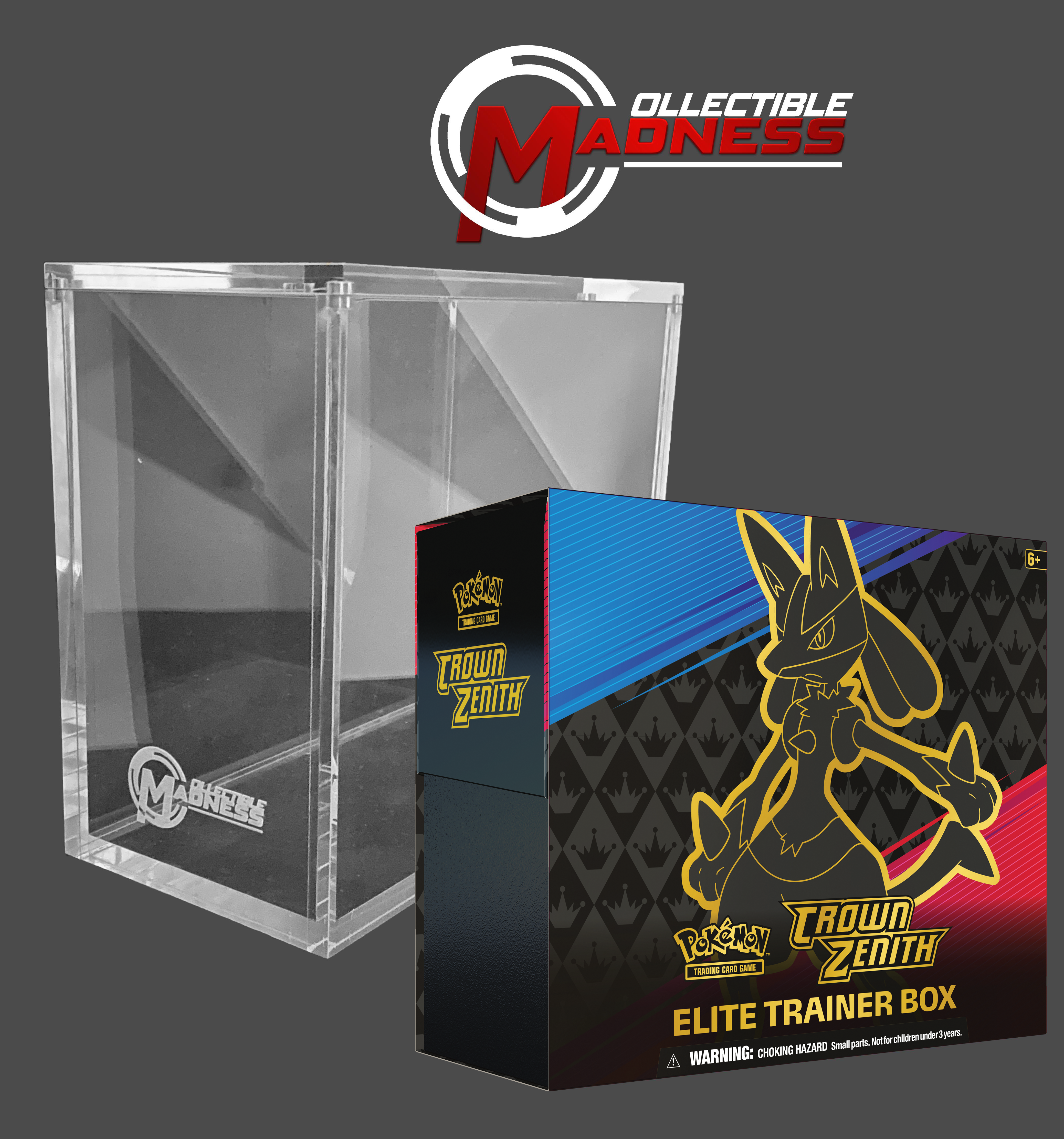 Pokemon - TCG - Crown Zenith Elite Trainer Box - Collectible Madness
