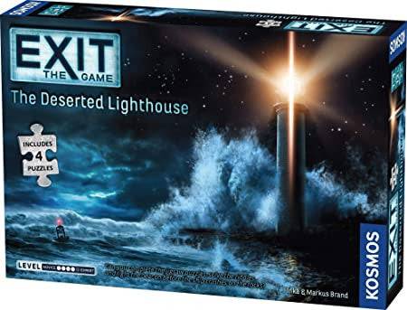 Exit The Game: The Deserted Lighthouse (Jigsaw Puzzle and Game) - Collectible Madness