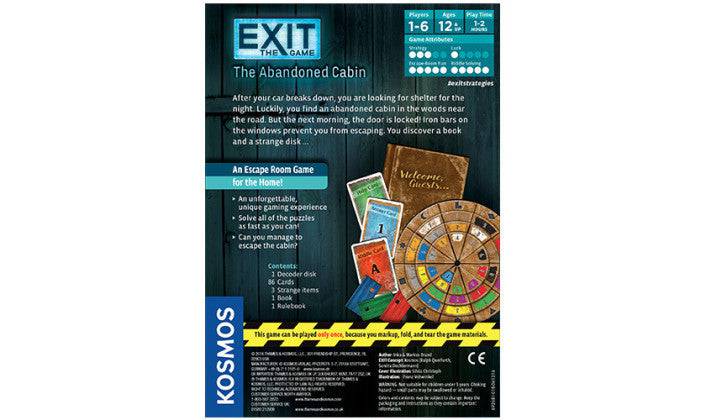Exit The Game: The Abandoned Cabin - Collectible Madness