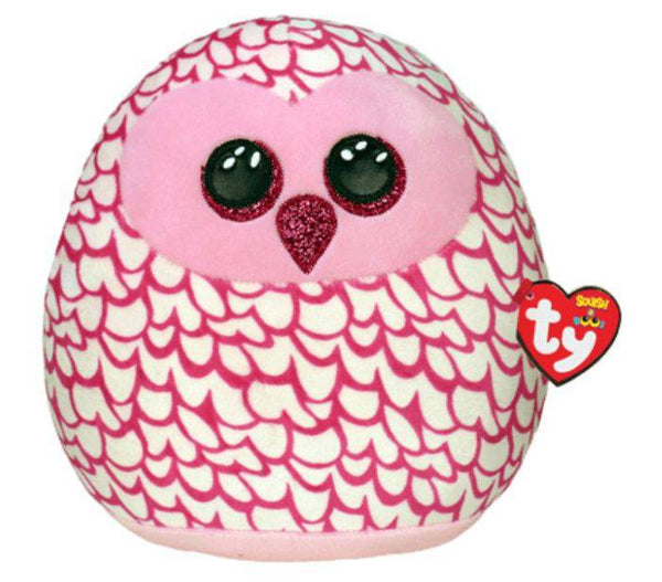 SQUISH A BOO 10" PINKY OWL - Collectible Madness