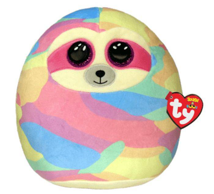 SQUISH A BOO 10" COOPER SLOTH - Collectible Madness
