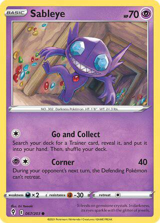 067/203 Sableye - Common - Collectible Madness