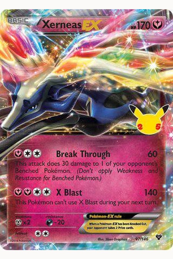 97/146 Xerneas-EX - Rare Holo - Collectible Madness