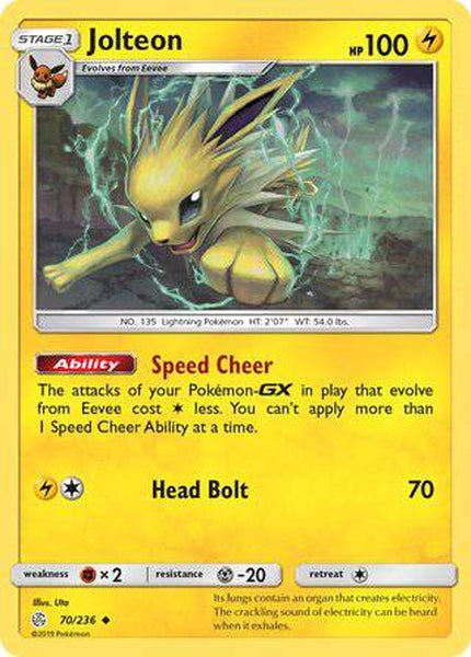 070/236 Jolteon - Uncommon - Collectible Madness