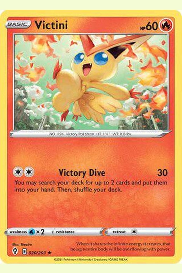 020/203 Victini - Rare Holo - Collectible Madness