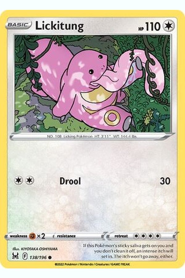 138/196 Lickitung - Common