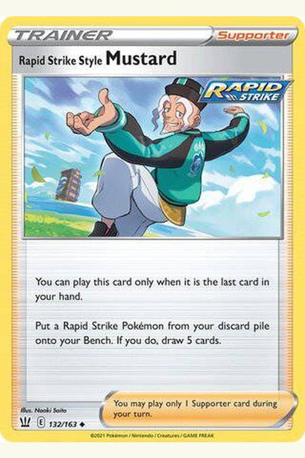 132/163 Rapid Strike Style Mustard - Uncommon - Collectible Madness