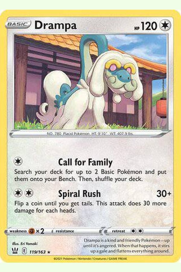 119/163 Drampa - Rare - Collectible Madness