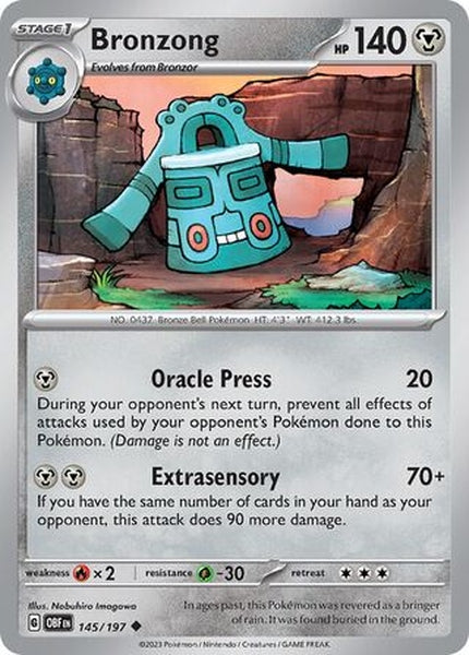 145/197 Bronzong - Uncommon