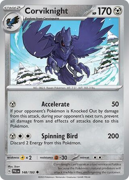 148/193 Corviknight - Uncommon