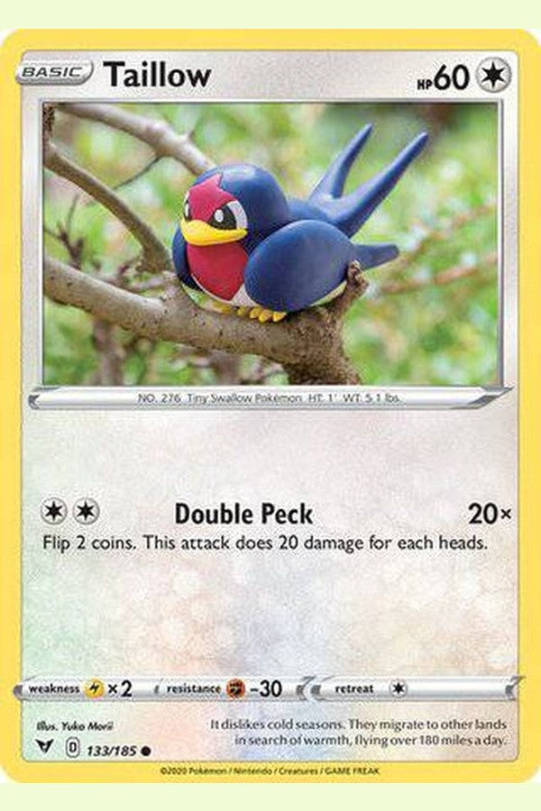 133/185 Taillow - Common - Collectible Madness