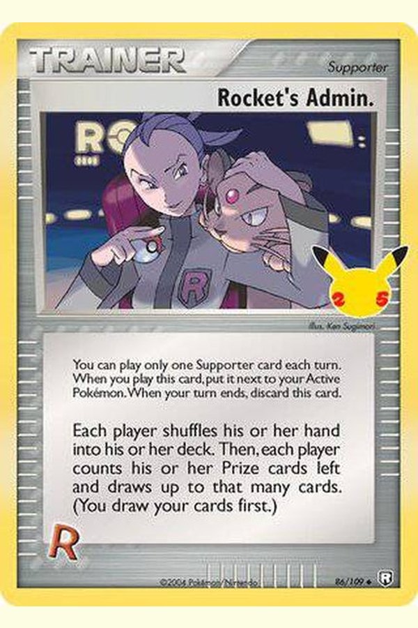 86/109 Rocket's Admin. - Uncommon - Collectible Madness