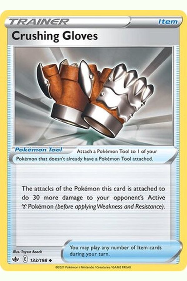 133/198 Crushing Gloves - Uncommon - Collectible Madness