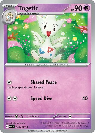 084/197 Togetic - Uncommon Reverse Holo