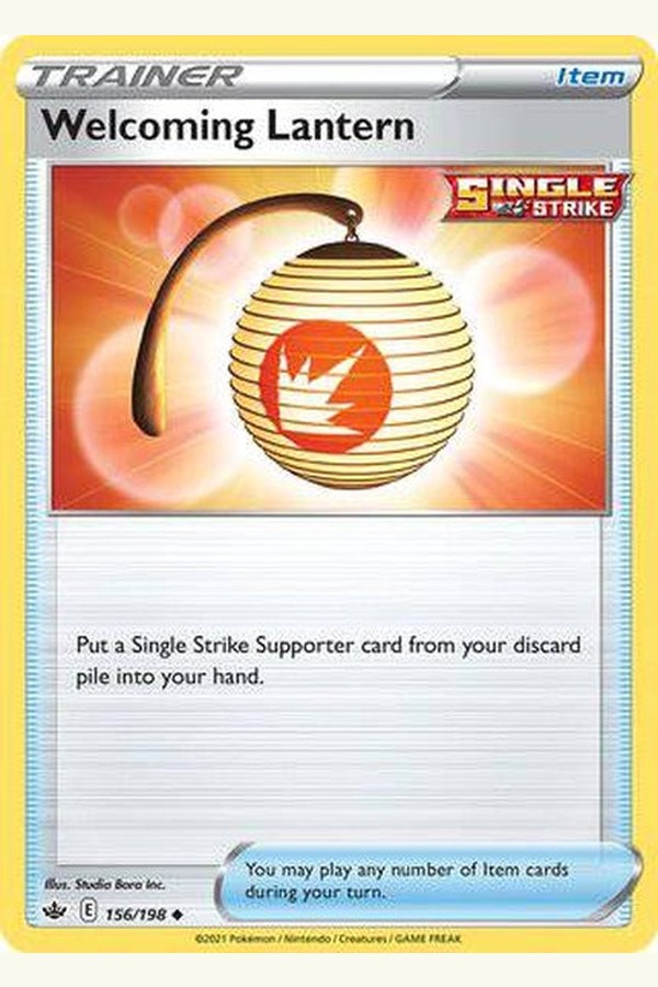 156/198 Welcoming Lantern - Uncommon - Collectible Madness