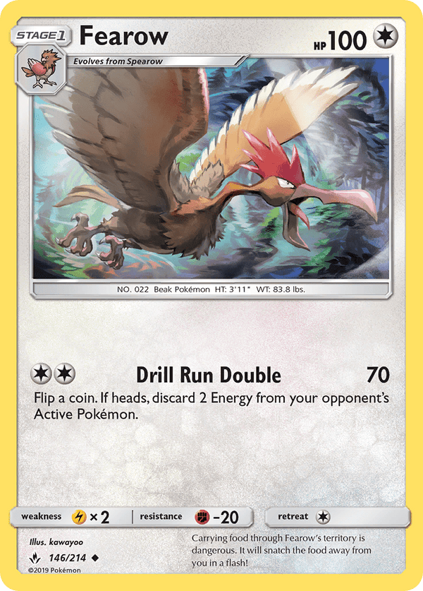 146 / 214 Fearow - Uncommon - Collectible Madness
