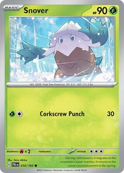 010/193 Snover - Common Reverse Holo