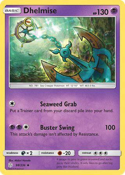 098/236 Dhelmise - Uncommon - Collectible Madness