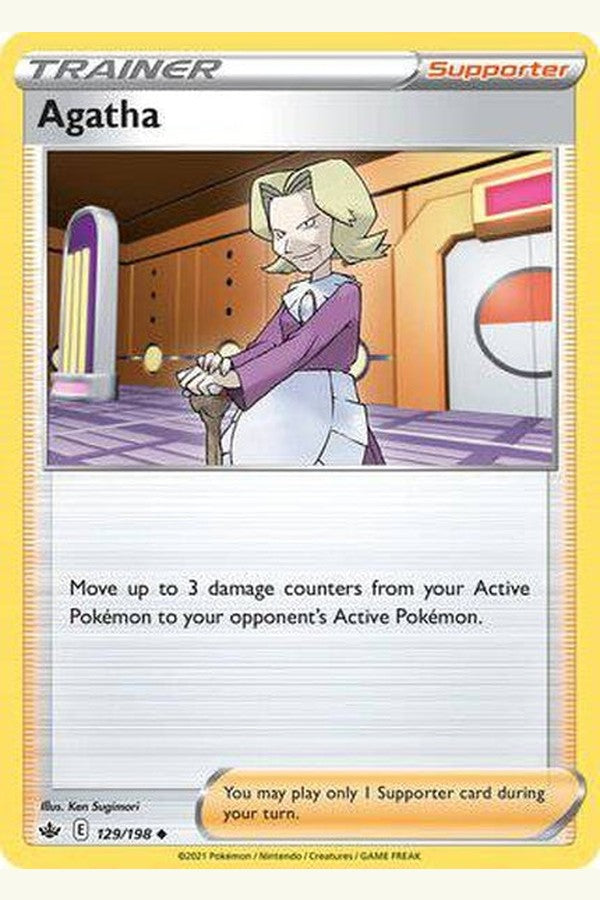 129/198 Agatha - Uncommon Reverse Holo - Collectible Madness
