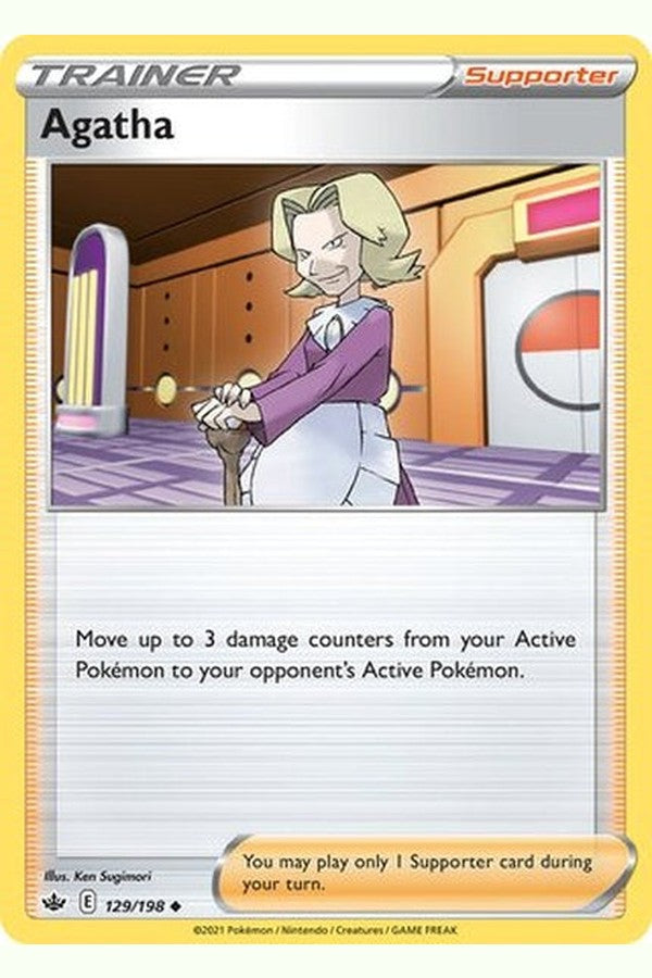 129/198 Agatha - Uncommon Reverse Holo - Collectible Madness