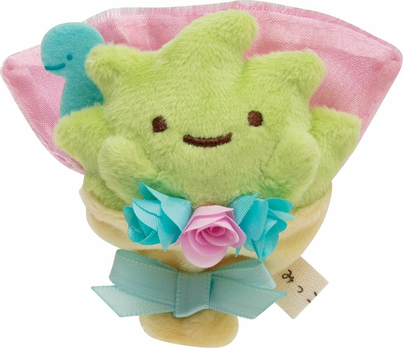 San-x Sumikko Gurashi Oshigoto-gokko Series Hand Sized Plush Doll Set Bouquet and Tokage - Collectible Madness