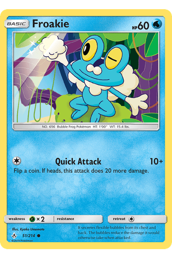 051 / 214 Froakie - Common - Collectible Madness