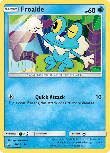 051 / 214 Froakie - Common - Collectible Madness