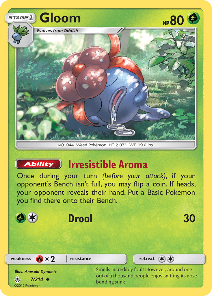 007 / 214 Gloom - Uncommon - Collectible Madness