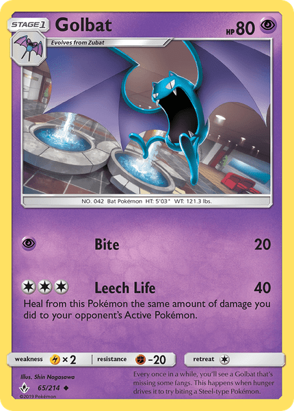 065 / 214 Golbat - Uncommon - Collectible Madness