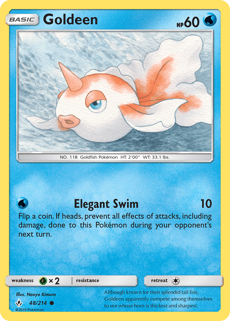 048 / 214 Goldeen - Common - Collectible Madness