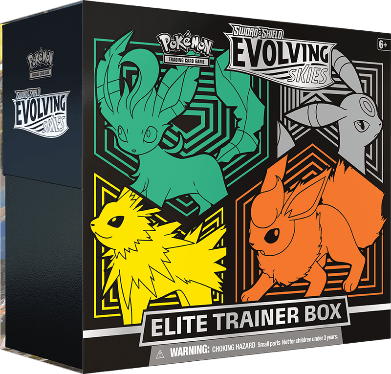 Pokemon - TCG - Evolving Skies Elite Trainer Box Options - Collectible Madness