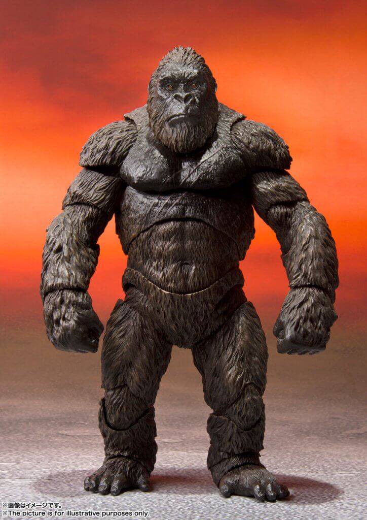 S.H.MONSTERARTS Kong from Movie Godzilla Vs. Kong 2021 - Collectible Madness