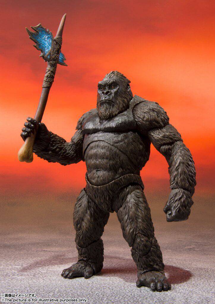 S.H.MONSTERARTS Kong from Movie Godzilla Vs. Kong 2021 - Collectible Madness