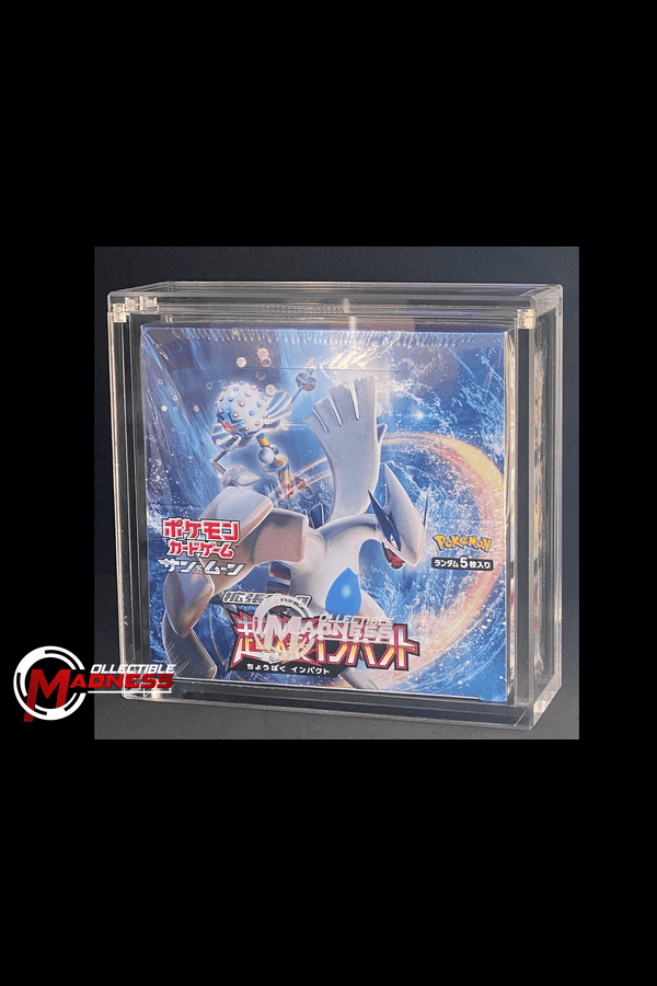 Acrylic Storage and Protection Case - Japanese Std Booster Box | Magnetic Lid - Collectible Madness