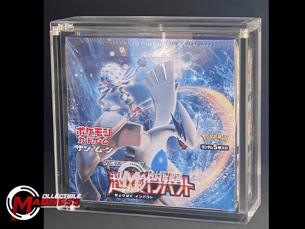 Acrylic Storage and Protection Case - Japanese Std Booster Box | Magnetic Lid - Collectible Madness