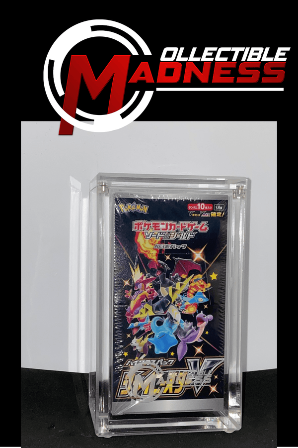 Acrylic Storage and Protection Case - Japanese Special Booster Box | Magnetic Lid - Collectible Madness