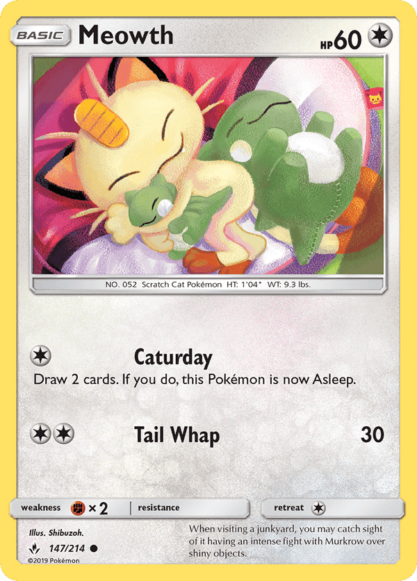 147 / 214 Meowth - Common - Collectible Madness